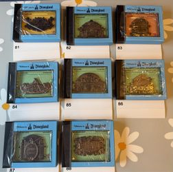 D23 Expo 2026 Disney Attraction Panorama Full Pin Set LE 400