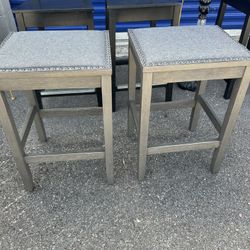 Counter Backless Stools, Set of 2