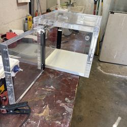 Pass Through Acrylic Bullet Proof Ballistic Box 