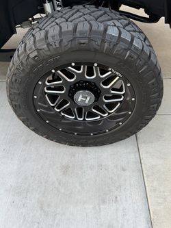 20” hostile wheels and new nitto ridge grappler