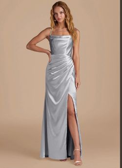 Silver Metallic Dress