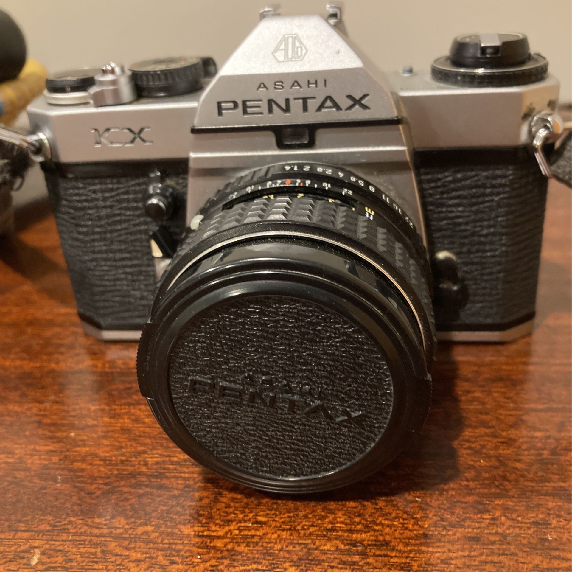 Pentax 35 Mm Film Camera F 1.4 Lens Soligor 35 -140 Macro Zoom Soligor MK10A Flash Tripod And Carry Case