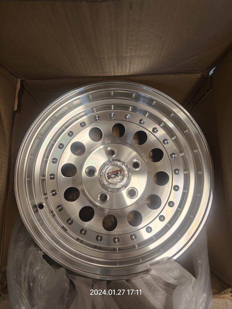 New ION Alloy Series 71 Silver Machined Wheels 71-5761 (2