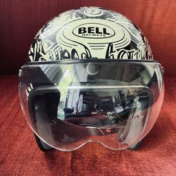 VTG Bell Dot Custom 500 Motorcycle Helmet Speed Soul / Hero 4 A Day
