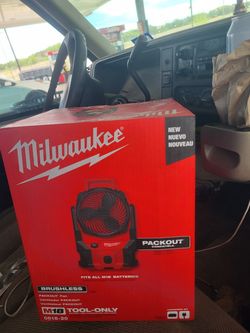 M18 pack out fan