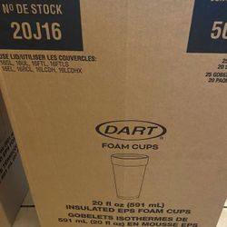 Dart Foam Cups 500 ct