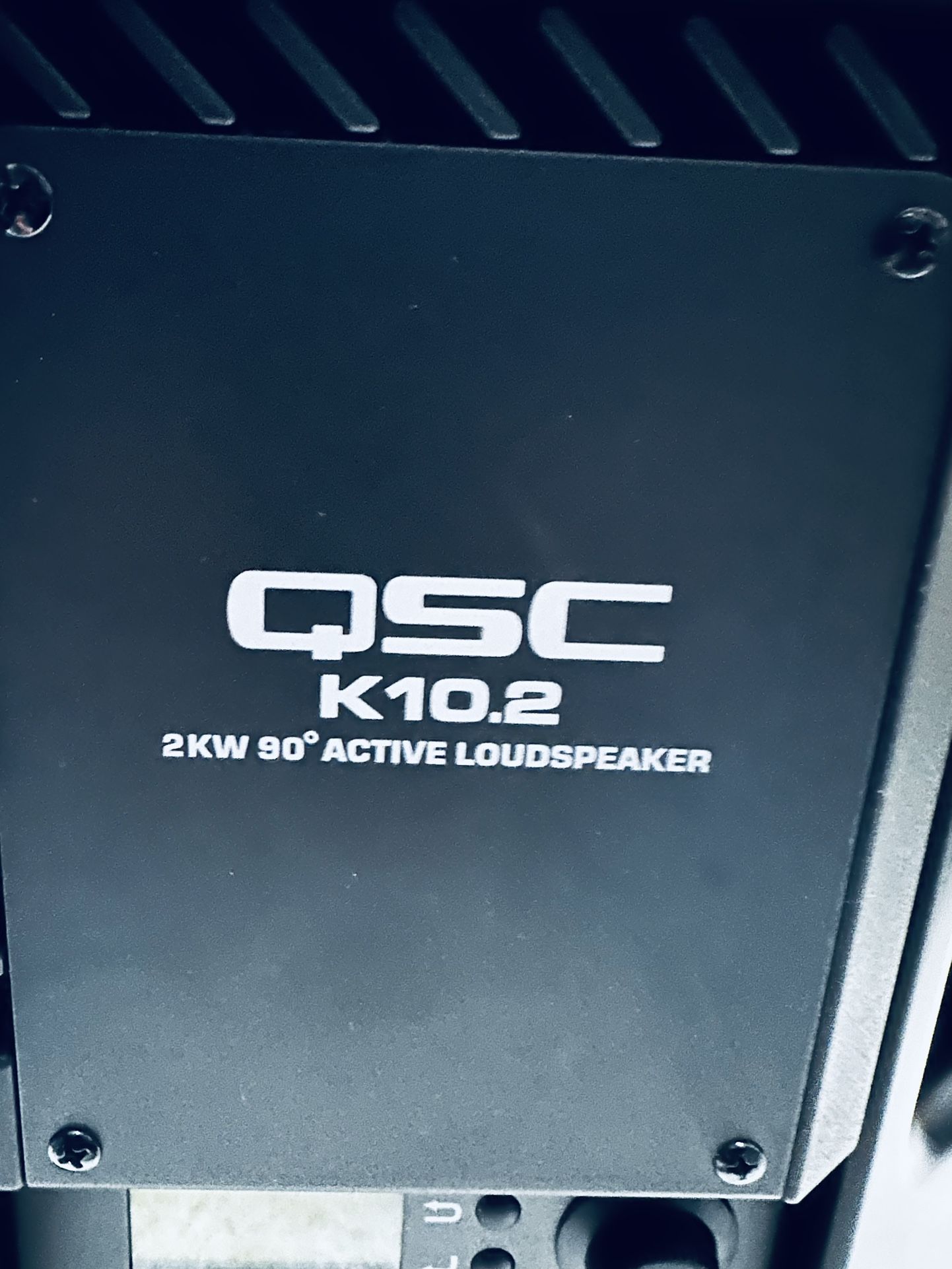 QSC K10.2 Active Loudspeakers