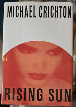 Rising Sun Michael Crichton First Edition 