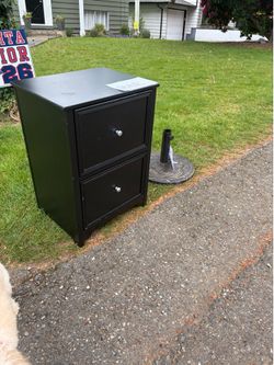 FREE nightstand/hanging filing cabinet/side table