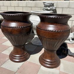 New Flower Pots Made Out Of Clay 