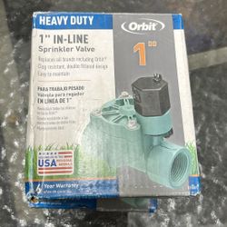 1 inch In-Line Sprinkler Valve