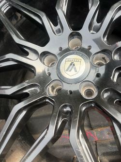 4 Asanti Black Label Wheels & Tires