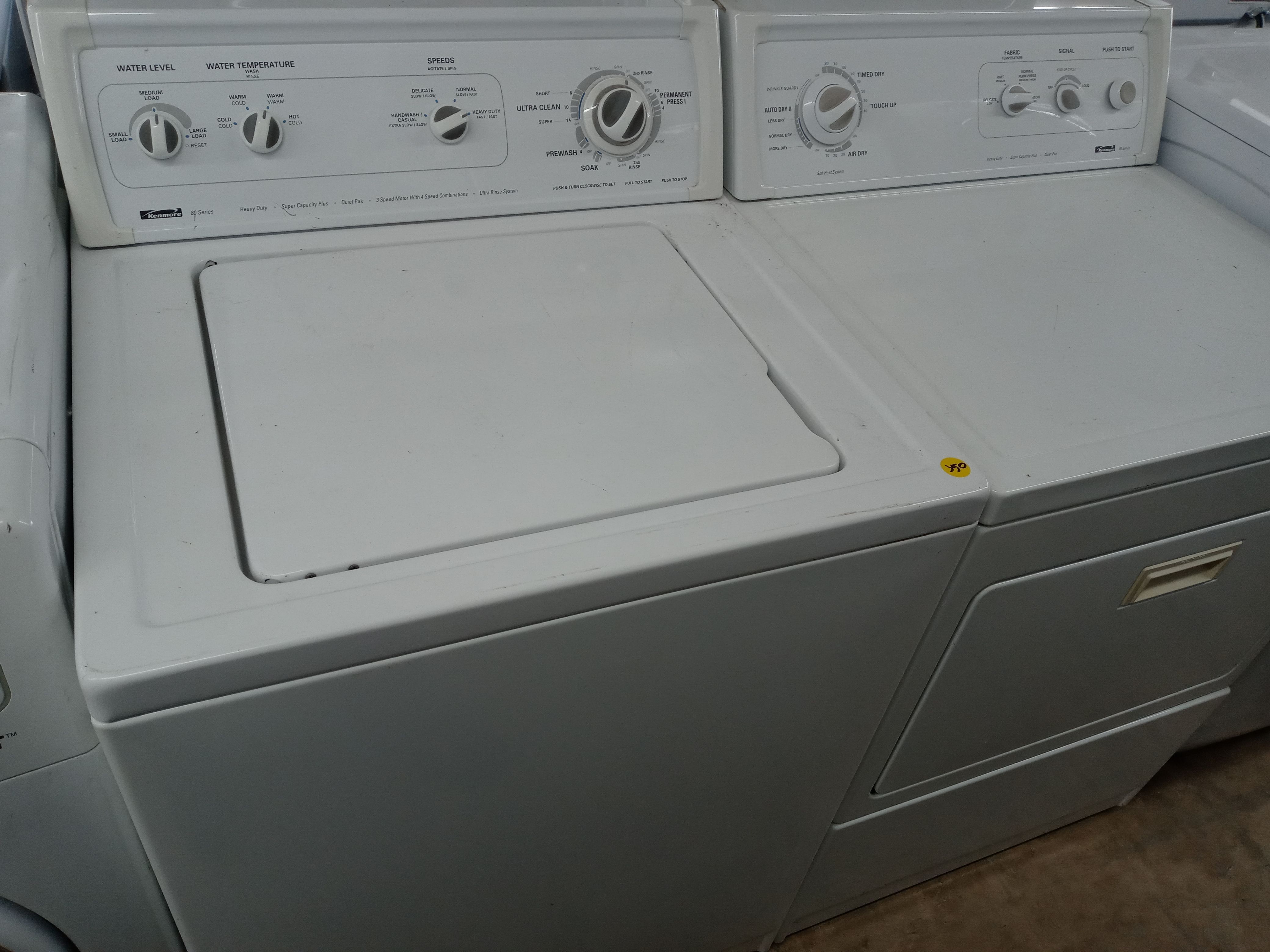 Kenmore top load washer and dryer set - Free delivery