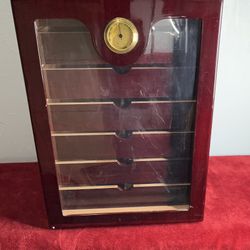 Antique Humidor Cabinet 