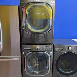 Set LG Washer and Dryer gas