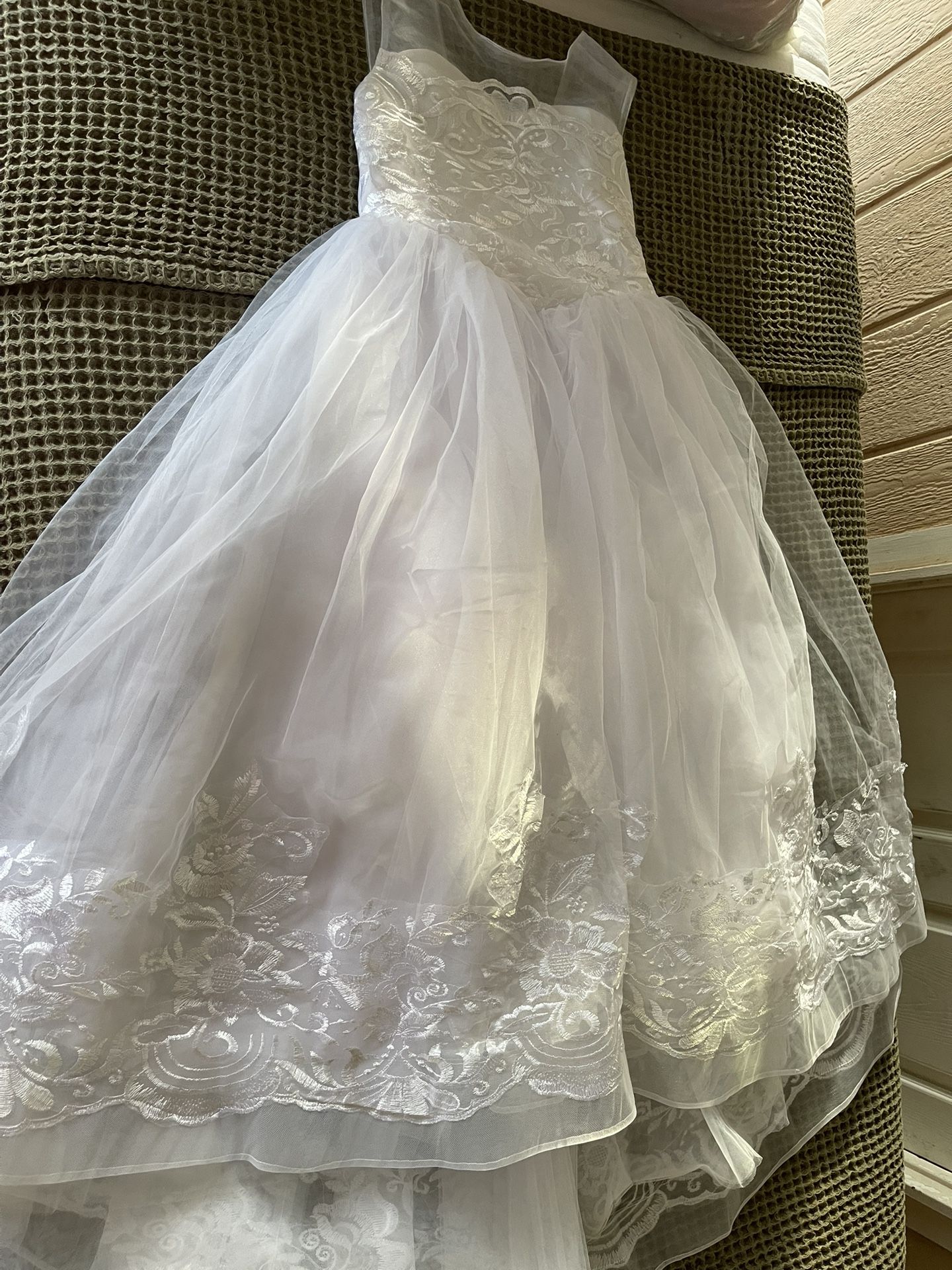 Absolutely Beautiful 10 11 Year Old Girls Baptism Easter Wedding Flower girl Dress