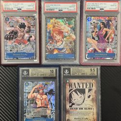 ONE PIECE MANGA/SP PSA/BGS
