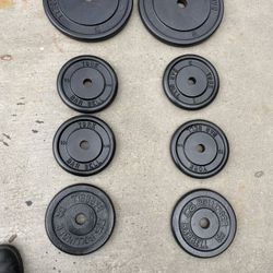 Weight Plates         70 Dollars 