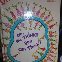 1975 Dr. Seuss Oh, The Thinks You Can a think! Book 1st edition