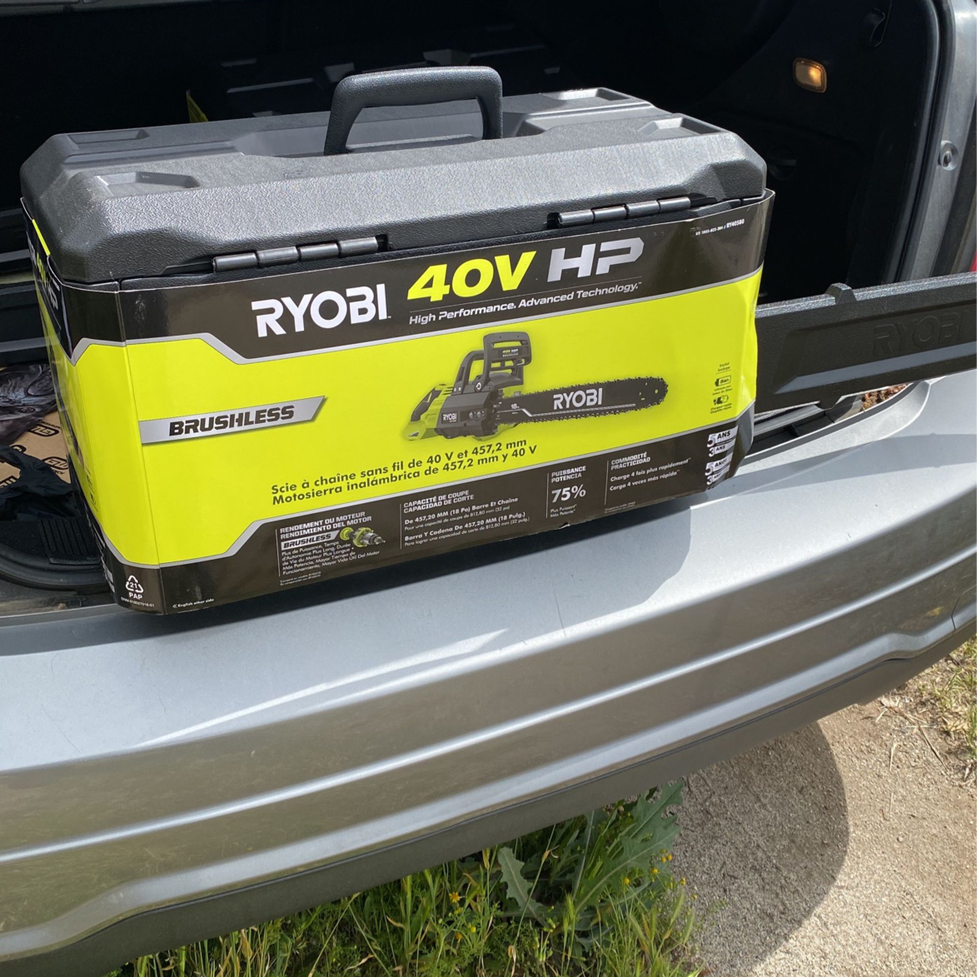 Ryobi 40v HP Brushless Cordless Chainsaw Kit