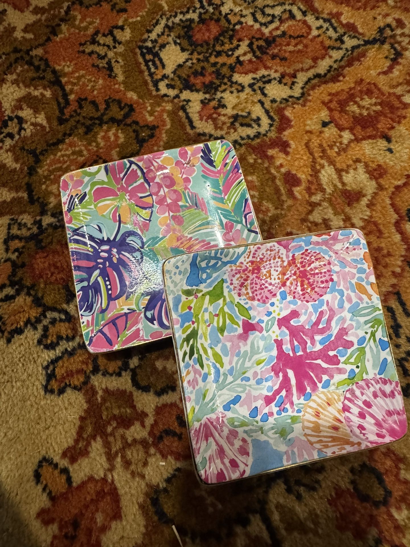 Lily Pulitzer Two Tray Set