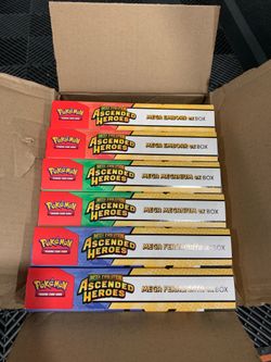 Pokemon Ascended Heroes Mega EX Box Case