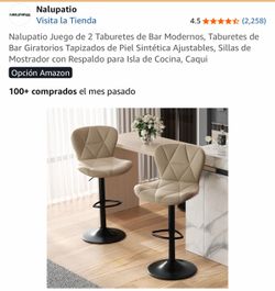 Set of two bar stools
