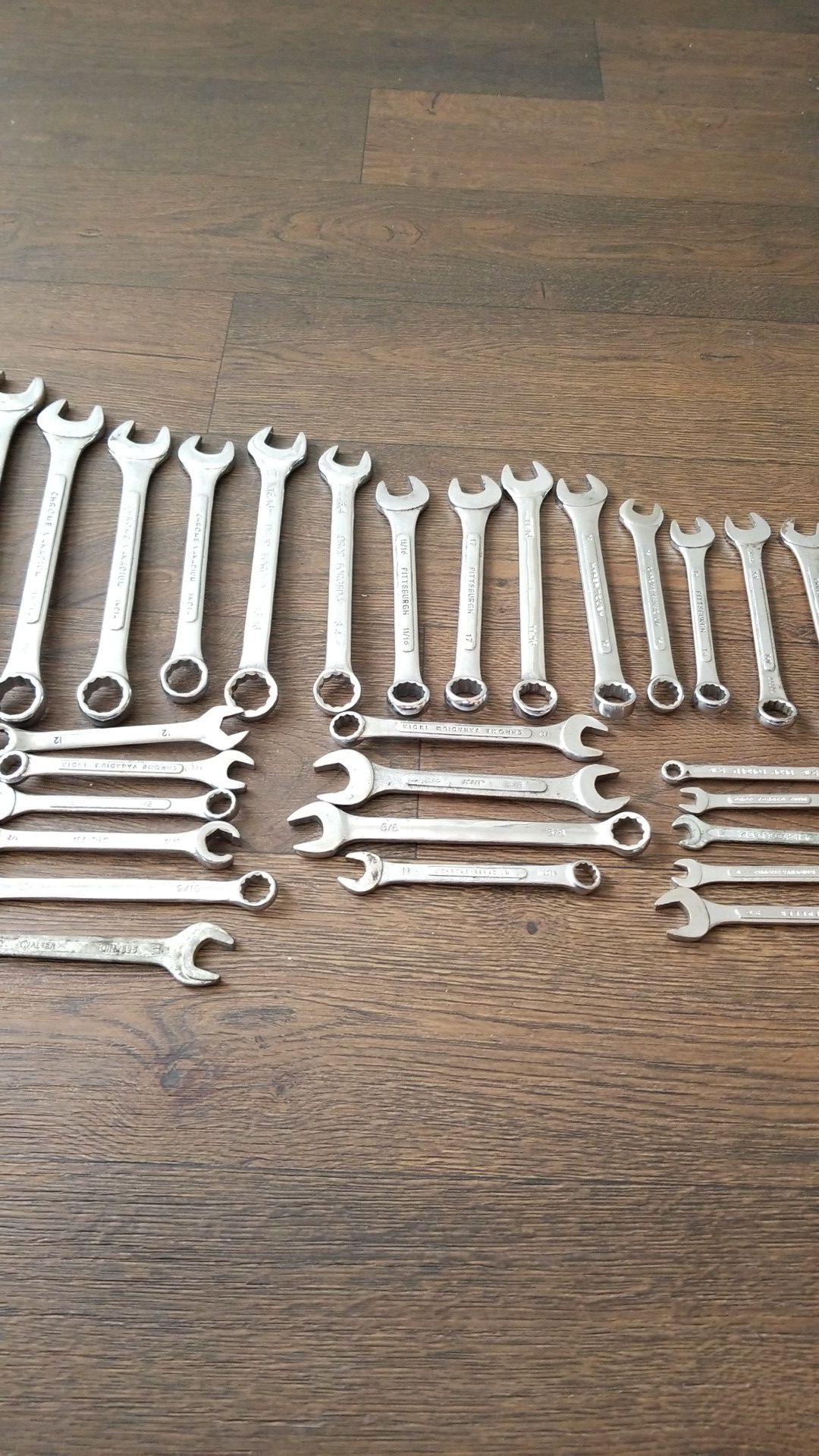 30 open end wrenches