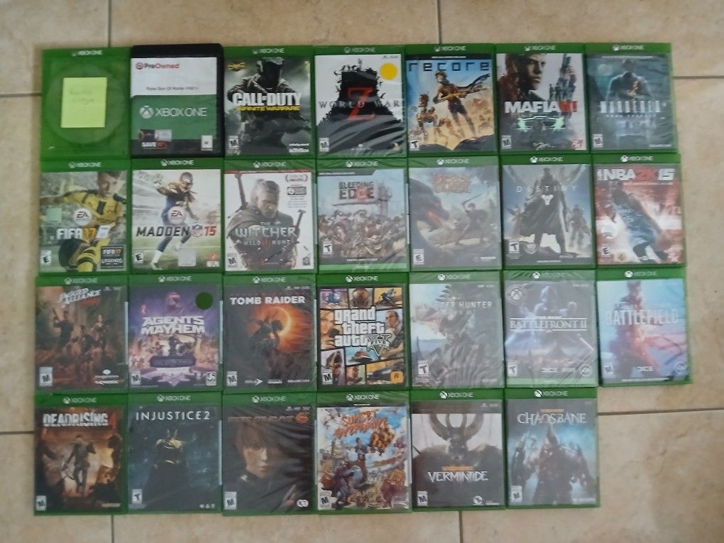 Xbox One 27 Games