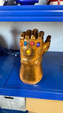 Thanos Articulated Fist Glove Infinity Gauntlet Sound Effects Lights Up Marvel