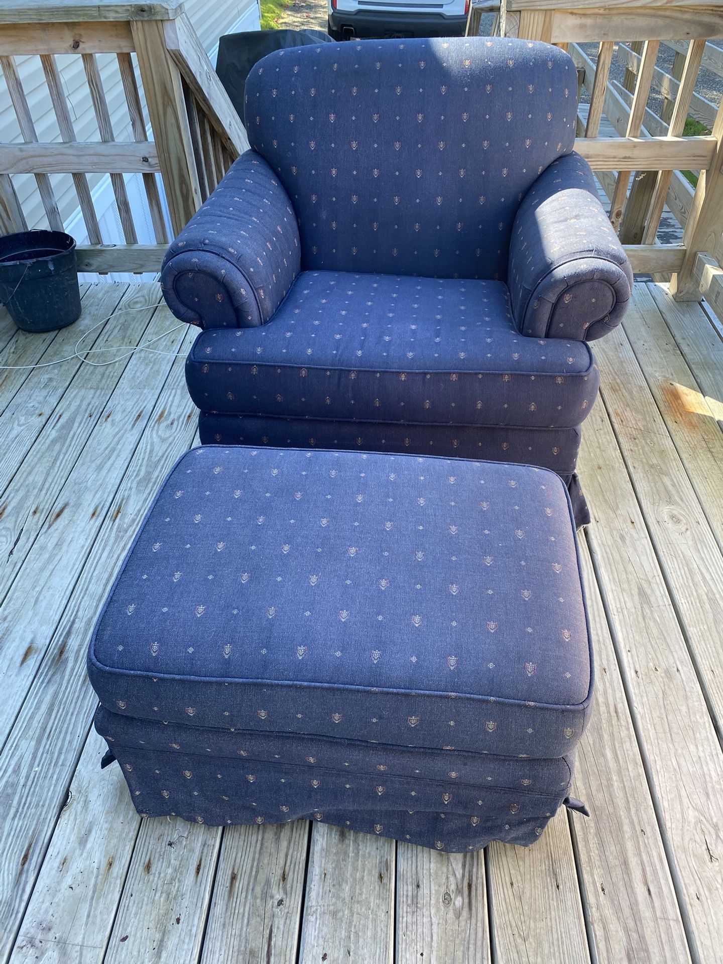 Chair And Ottoman