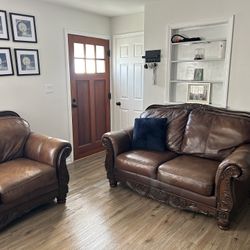 leather couch