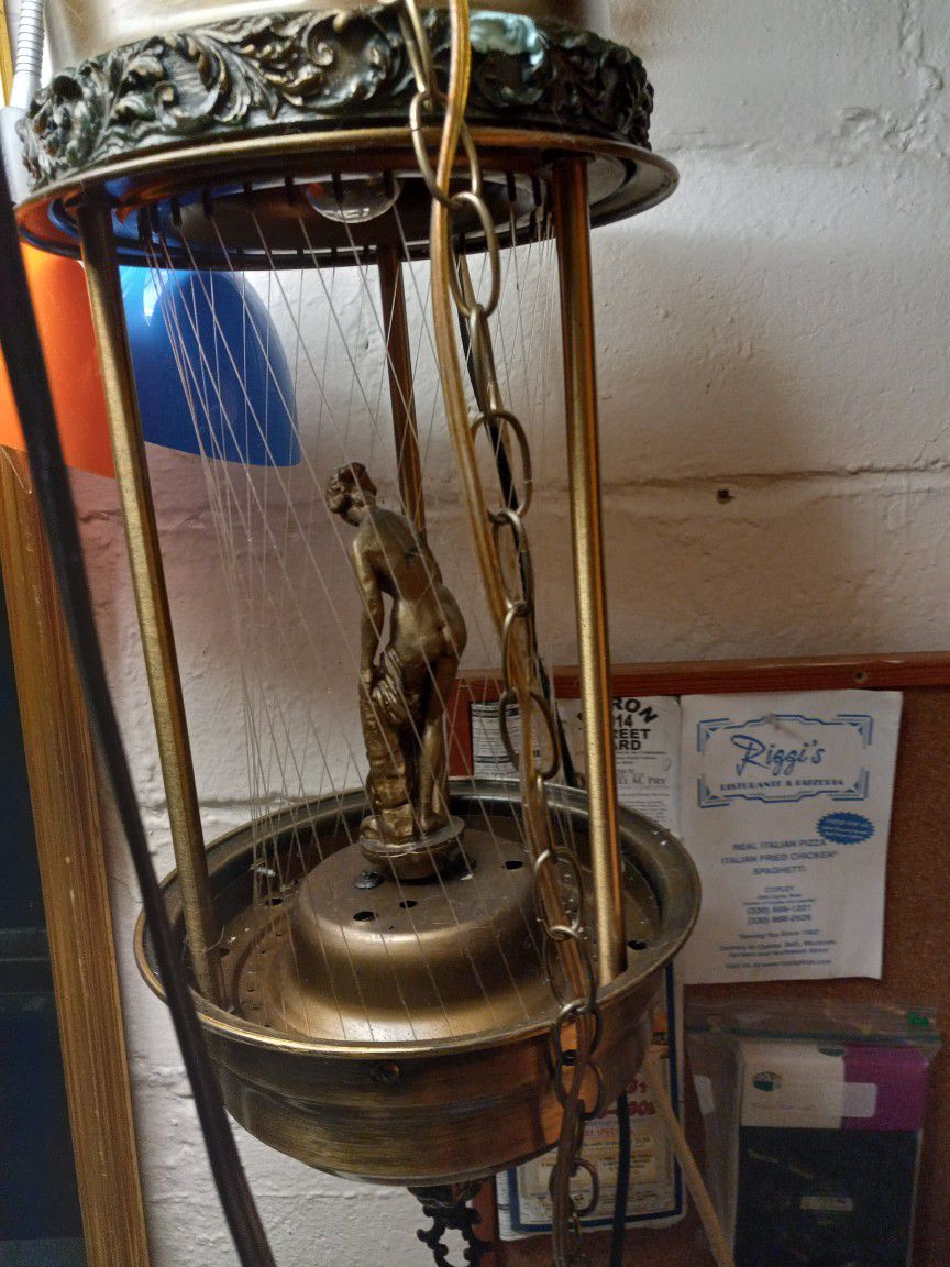 Vintage Mineral Oil Lamp