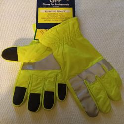 Profesional Working Gloves - Size Large - New