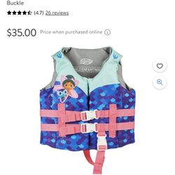 Life Jacket Gabby Dollhouse New