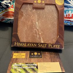 The Spice Lab Himalayan Salt Plate Block 8 x 8 x 1.5 Inch Grilling Cooking