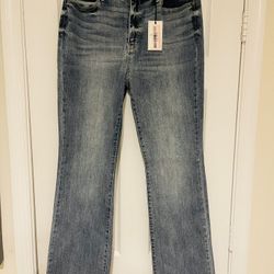 NWT Women’s JUDY BLUE Bootcut Mid Rise Medium Wash Stretch Denim Jeans Size  15/30
