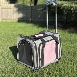 Pet Carrier Airline Approved on Wheels