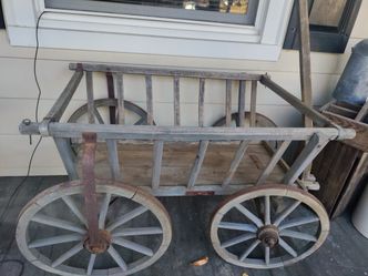 ANTIQUE GOAT CART