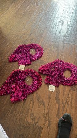 New $10 3 Pink Tinsel 40 Party Decorations