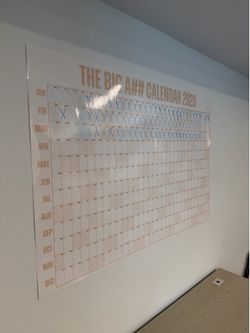 Wall calendar