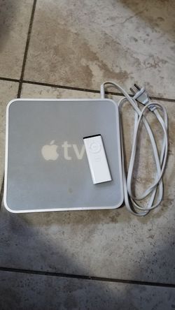 Apple TV with remote and manny movies