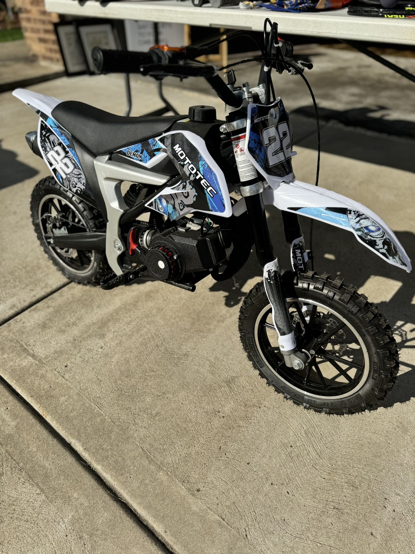 Mototec Demon Kids Motorcycle 