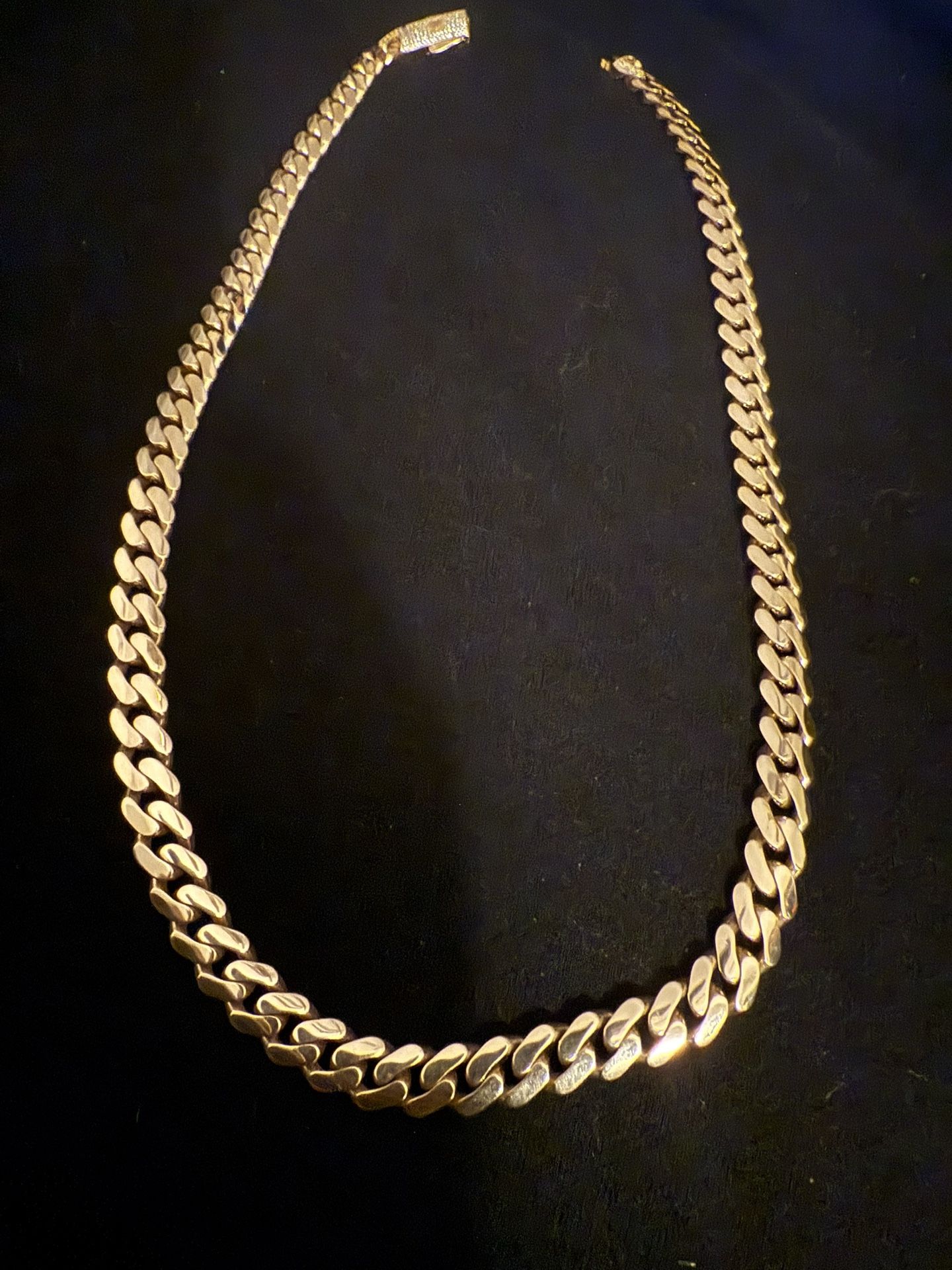 14k Gold  Cuban Necklace 26” 10mm
