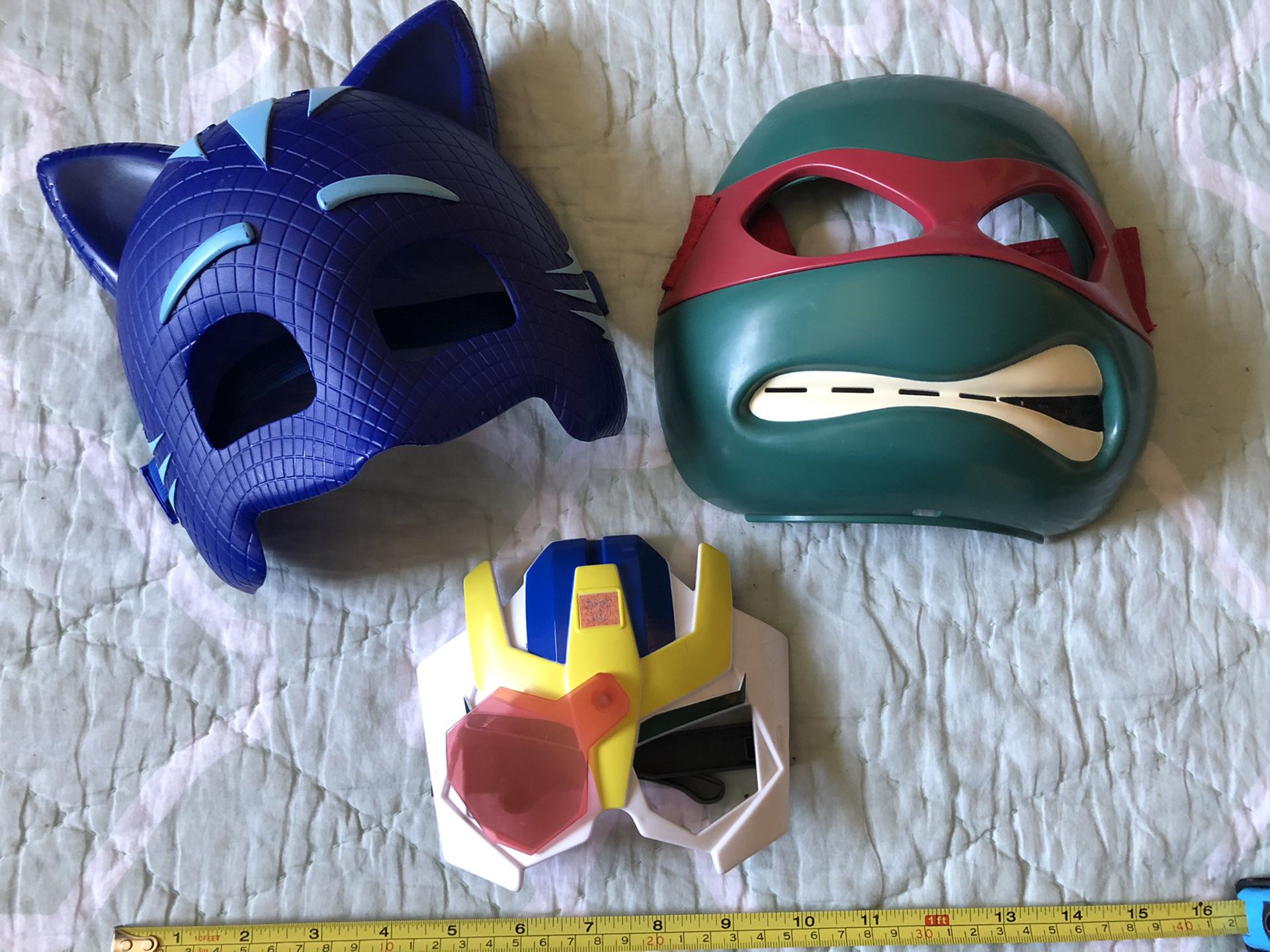 Masks (pj masks, ninja turtles, transformers)
