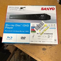 Sanyo blue-ray/DVD Player