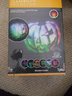 Halloween LED Light Show Illusion Projection Multi Color