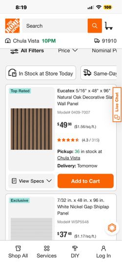 Accent wall panels