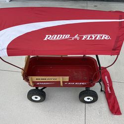 Radio Flyer Big Red ATW Wagon w/Canopy