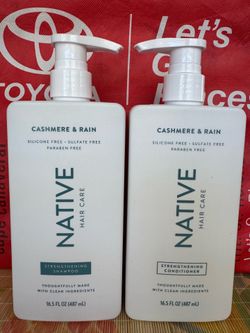 Native shampoo & conditioner - Cashmere & rain scent